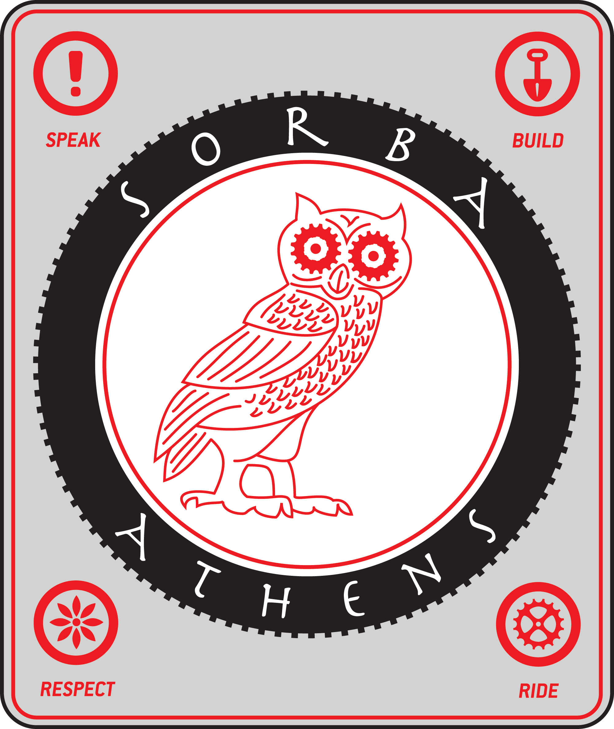 SORBA Athens logo.